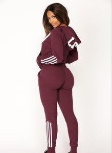 Conjunto de chándal para mujer Conjunto de dos piezas Sudaderas con capucha Ropa para mujer Conjunto de chándal para mujer 2 piezas Conjunto de pantalones superiores Conjunto femenino femenino