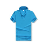 Glenn Berger 2019 Nuevo Polo de verano Mujer Casual Manga corta Polos delgados Camisas de mujer Tallas grandes Polo de algodón femenino top