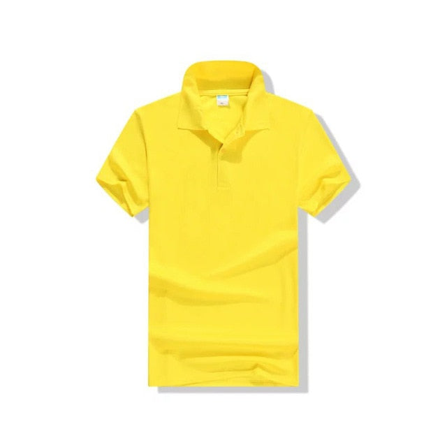 Glenn Berger 2019 Nuevo Polo de verano Mujer Casual Manga corta Polos delgados Camisas de mujer Tallas grandes Polo de algodón femenino top