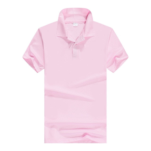 Glenn Berger 2019 Nuevo Polo de verano Mujer Casual Manga corta Polos delgados Camisas de mujer Tallas grandes Polo de algodón femenino top