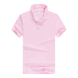 Glenn Berger 2019 Nuevo Polo de verano Mujer Casual Manga corta Polos delgados Camisas de mujer Tallas grandes Polo de algodón femenino top
